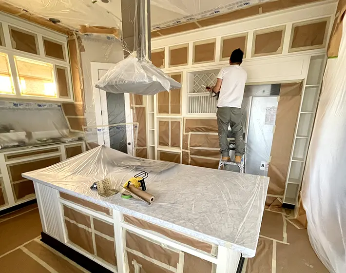 Cabinet Painting in orland park,il