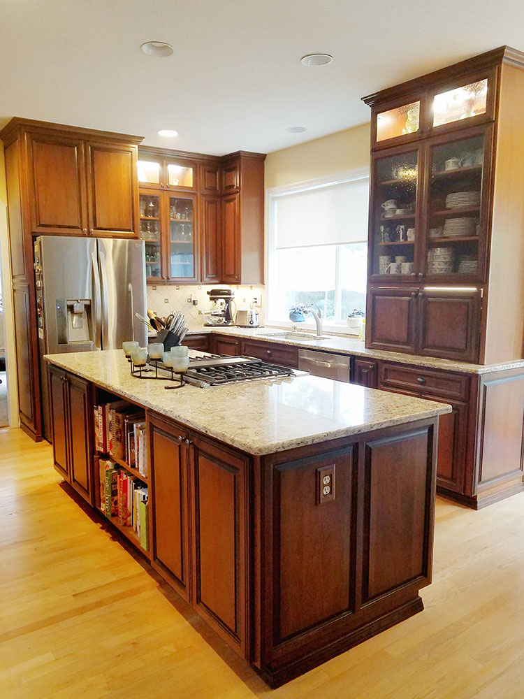 Kitchen Cabinet Refacing In Orland Hills' IL