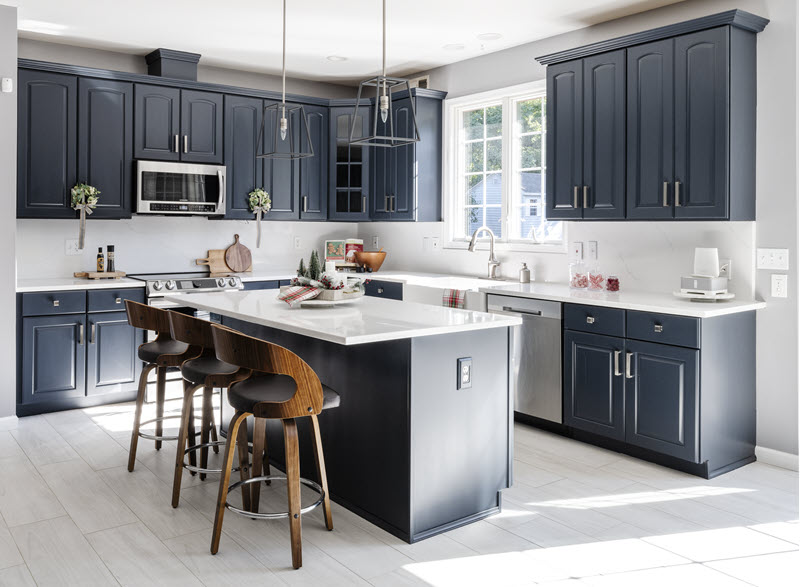 Kitchen Cabinet Refacing in Orland Hills. IL